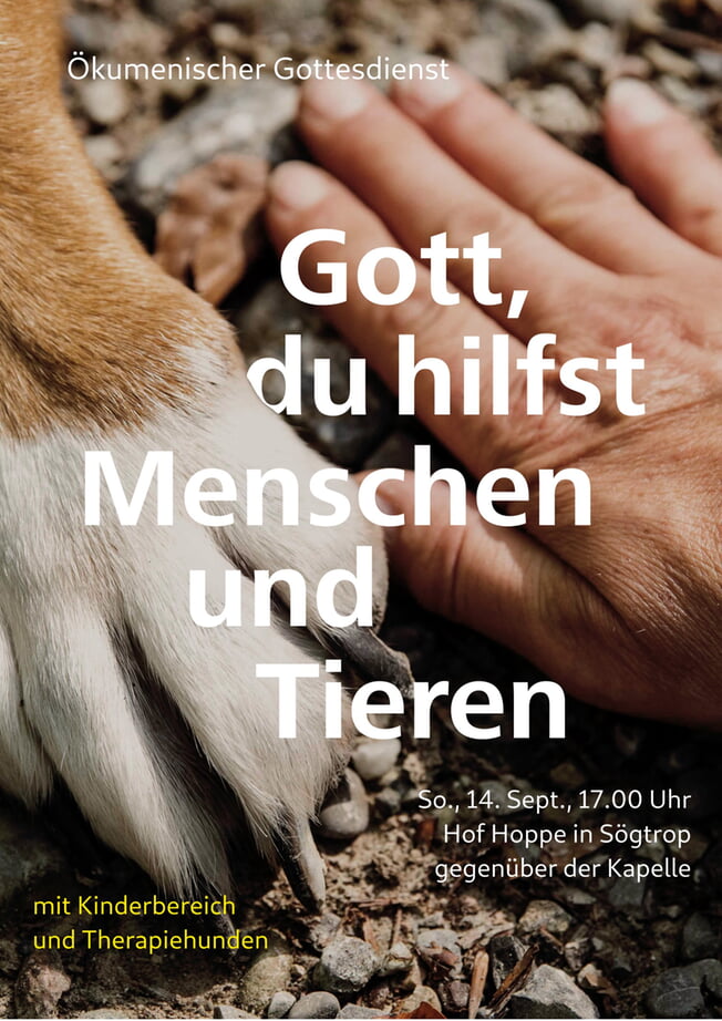 Ökumenischer Gottesdienst in Sögtrop/Hof Hoppe