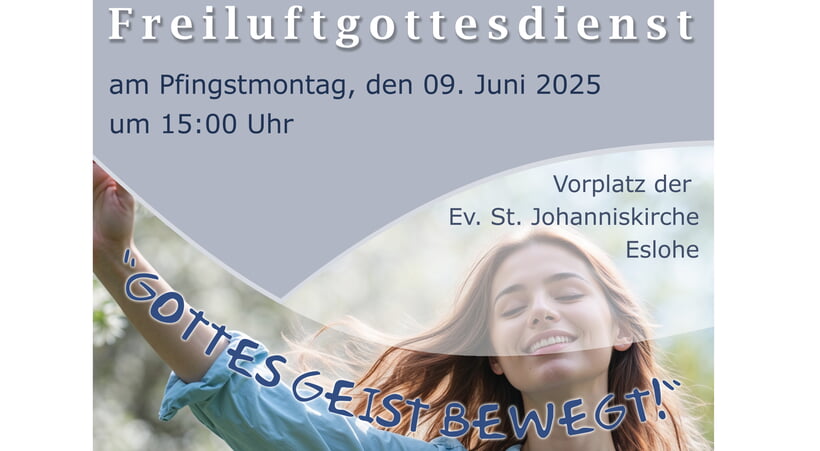 Freiluftgottesdienst an Pfingstmontag
